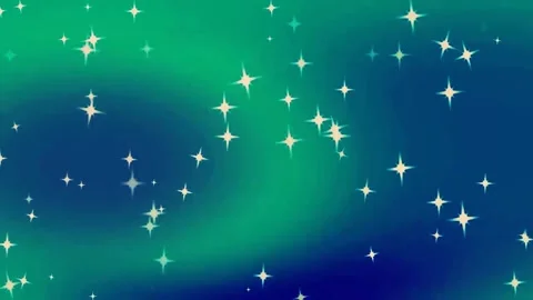 Elegant Geometric Pattern: Vibrant Gradient Loop with Subtle Particle Motion Stock Footage 283454497