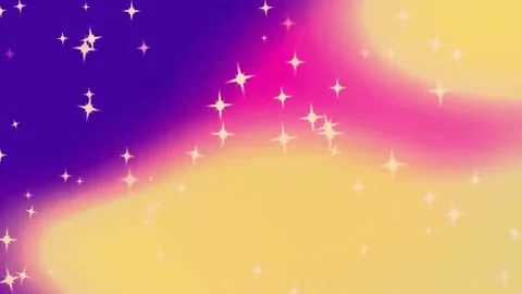 Elegant Geometric Pattern: Vibrant Gradient Loop with Subtle Particle Motion Stock Footage 283454499