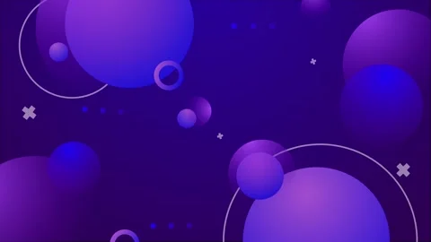 Elegant geometric patterns with gradient tones in a vibrant modern design on Stock Footage 293660730