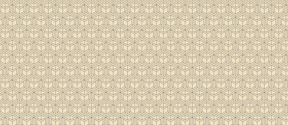 Elegant geometric seamless pattern.  Subtle beige and olive tones create a so Stock Illustration