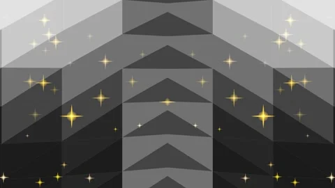 Elegant Geometric Star Pattern in Dark Tones 스톡 동영상 332197258