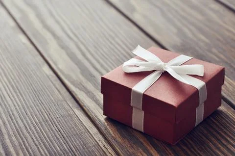 Elegant gift box Foto stock