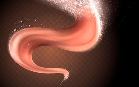 Elegant glitter particles elements Illustrazione stock