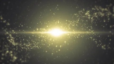 Elegant Gold Abstract With Snowflakes. Stock Footage 82467101