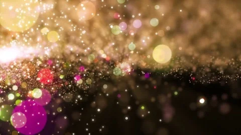 Elegant Gold Abstract With Snowflakes. 動画素材 82467286