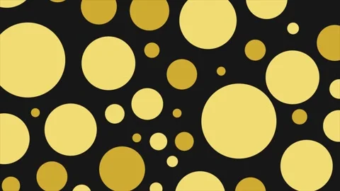 Elegant Gold Geometric Circles Motion Background with Luxury Abstract Design Stock Footage 346504392