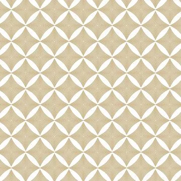 Elegant Gold Geometric Seamless Pattern Background With Art Deco Decorative.. Stock Illustration