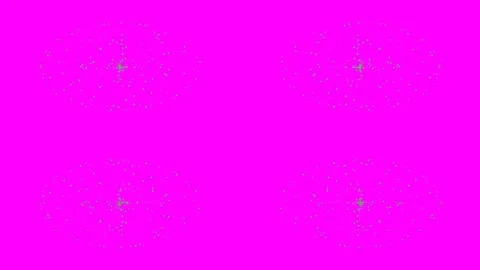 Elegant gold glitter particles falling on deep purple abstract background Stock Footage 336536274