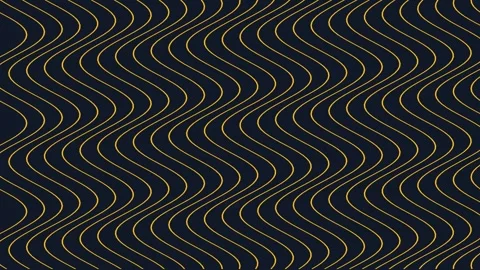 Elegant gold wave pattern seamless abstract luxury backdrop for modern design Stock Footage 342523990