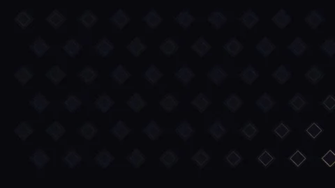 Elegant golden diamond pattern illuminates a dark textured background Stock Footage 335939339