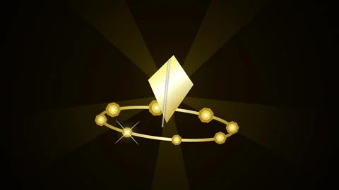 Elegant golden geometric rhombus pattern for luxury backgrounds and design .. Stock Footage 344642864