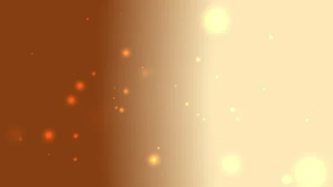Elegant Golden Gradient Background with Soft Glowing Light Particles Video stock 302413761