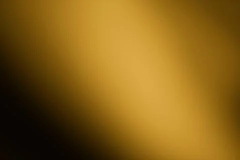 Elegant golden gradient background with subtle light and shadow effect Stock Photos