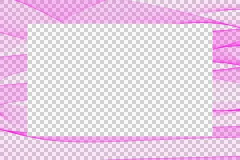 Elegant gradient frame made with smooth abstract lines Stock Photos