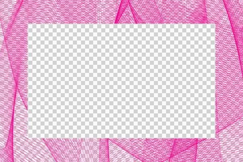 Elegant gradient frame made with smooth abstract lines Foto stock
