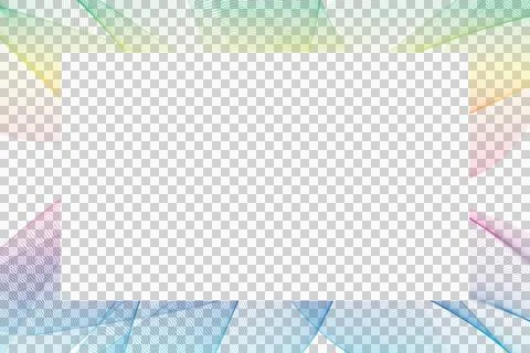 Elegant gradient frame made with smooth abstract lines Stock Photos