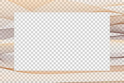 Elegant gradient frame made with smooth abstract lines Stock Photos