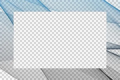 Elegant gradient frame made with smooth abstract lines Stock Photos