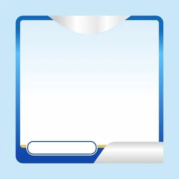 Elegant Gradient Frame Template For Corporate Product Presentation Stock Illustration