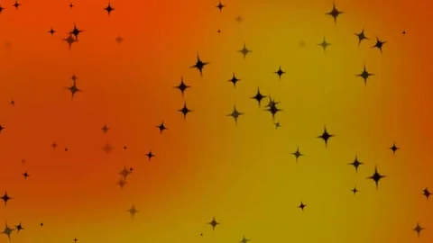 Elegant Gradient Pattern: Modern Geometric Loop with Twinkling Particle Motion Stock Footage 283455518