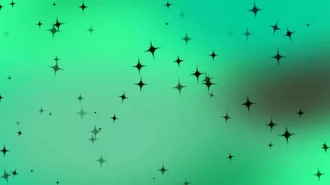 Elegant Gradient Pattern: Modern Geometric Loop with Twinkling Particle Motion Stock-Footage 283455538