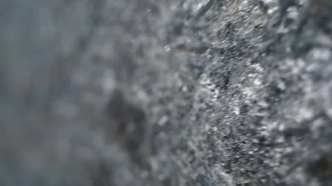 Elegant Granite Close-Up: Natural Patterns Shine Stock Footage 306520431