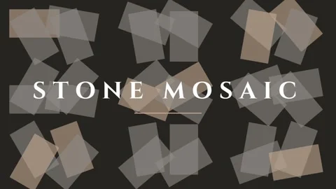 Elegant gray stone mosaic texture pattern background for modern architectur.. Stock Footage 337655812