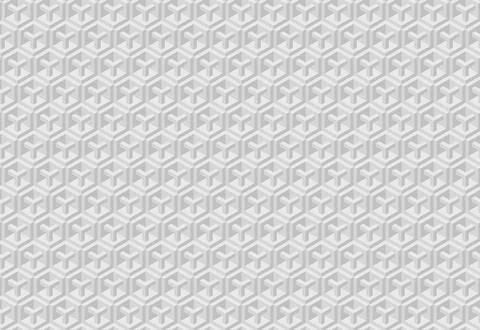 Elegant grayscale geometric pattern.  Intricate 3D cube design creates a so.. Stock Illustration
