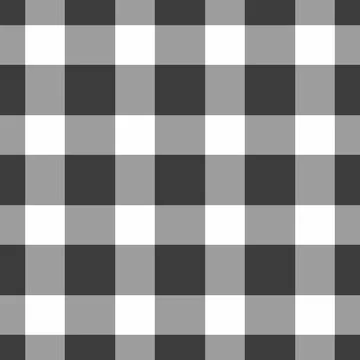 Elegant grayscale gingham pattern.  Versatile design ideal for website backgr Stock Illustration