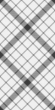 Elegant grayscale plaid pattern.  Perfect for textile design, website backgro Stock Illustration