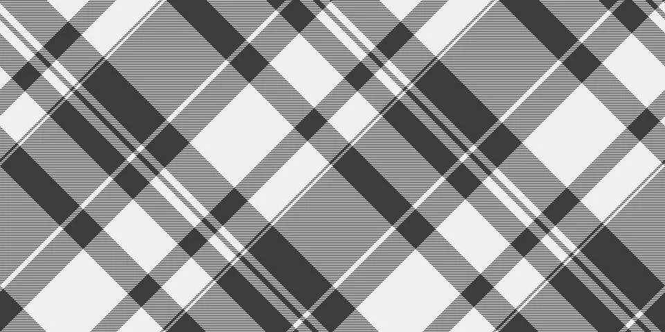 Elegant grayscale plaid pattern.  Perfect for textile design, website backgro Stock Illustration