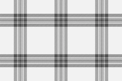 Elegant grayscale plaid pattern.  Subtle texture and clean lines create a ver Stock Illustration