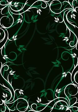 Elegant green background 스톡 일러스트