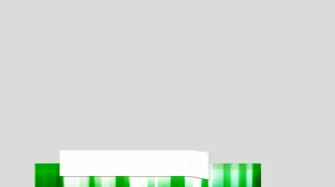 Elegant Green Lines Lower Third Stock Footage 11385884