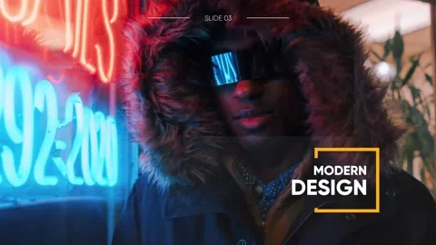Elegant Grunge - Square Slideshow Catálogo de After Effects