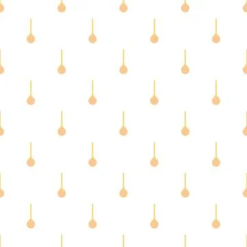 Elegant hanging bauble pattern for festive designs Stock Illustration
