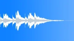 Elegant harp and bells melody stinger Stock Music