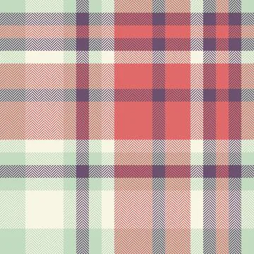 Elegant herringbone and plaid pattern in soft pastel tones.  Perfect for text Stock Illustration