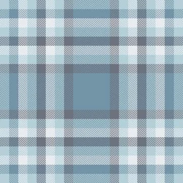 Elegant herringbone plaid pattern in calming blue hues. Perfect for textile.. Stock Illustration