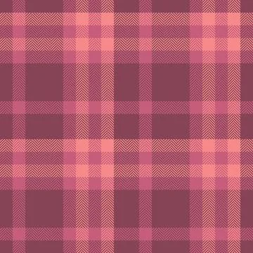 Elegant herringbone plaid pattern in muted pink and burgundy tones.  Perfect  Stock Illustration