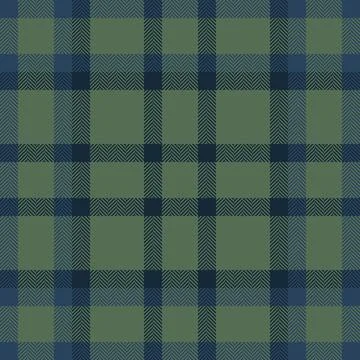 Elegant herringbone plaid pattern in muted greens and blues.  Perfect for t.. Stock Illustration