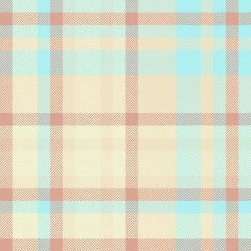 Elegant herringbone plaid pattern in pastel colors. Perfect for textile desig Stock Illustration