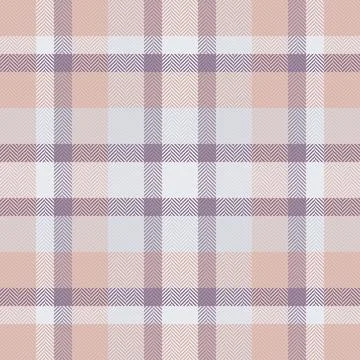 Elegant herringbone plaid pattern in soft pastel hues.  Perfect for textile.. Stock Illustration
