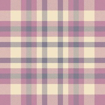 Elegant herringbone plaid pattern in soft pink, gray, and cream. Perfect fo.. 스톡 일러스트