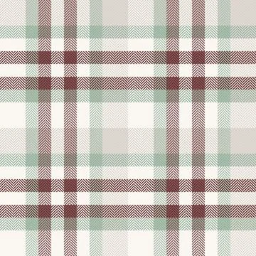 Elegant herringbone plaid pattern in soft muted tones of burgundy, sage green 스톡 일러스트