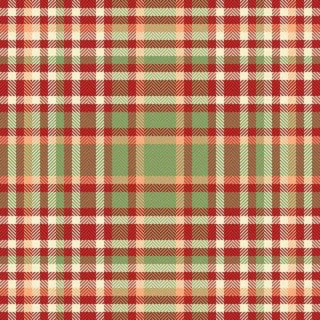 Elegant herringbone plaid textile pattern in earthy tones.  Perfect for aut.. Stock Illustration