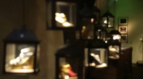 Elegant high heels on display Stock Footage 42125565