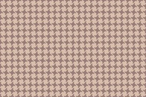 Elegant houndstooth pattern in muted beige and brown tones.  Perfect for text Illustrazione stock