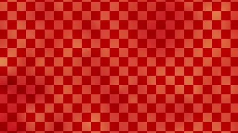 Elegant Ichimatsu Pattern Animated Background Red 10s Loop Stock Footage 321325631