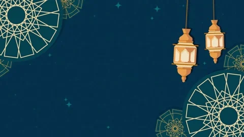 Elegant Islamic Background with Ornamental Patterns Video stock 326022087